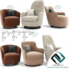 Кресло Armchair Minotti Jacques Set