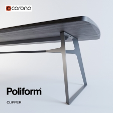 обеденный стол Poliform Clipper