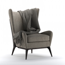 Caracole Classic Grey armchair