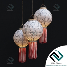Подвесной светильник Hanging lamp Chinese lantern