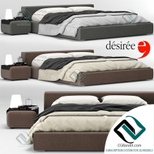 Кровать Bed kubic Desiree
