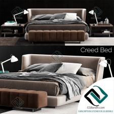 Кровать Bed Minotti Creed 09
