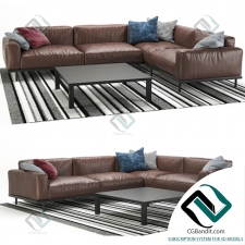 Диван Sofa Naviglio arflex leather