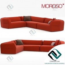 Угловой диван Sofa Moroso Massas