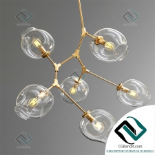 Подвесной светильник Hanging lamp Branching bubble 6