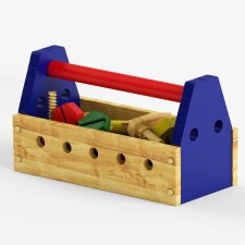 Детский набор деревянных инструментов