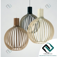 Подвесной светильник Hanging lamp Secto Design Octo