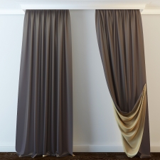 2 sided curtains