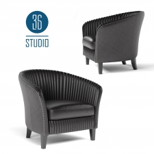 Кожаное кресло model S30801 от Studio 36