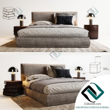 Кровать Bed molteni ribbon