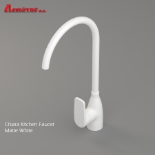 Kitchen faucet CHIARA WHITE MATTE