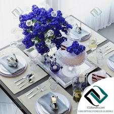 посуда dishes Table setting 17