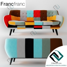 Диван Sofa  Patchwork