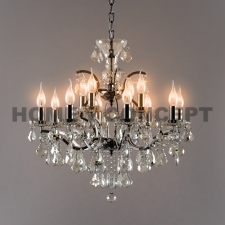 Люстра Хрустальная, 26 дюймов, Crystal Chandelier 26 Inches