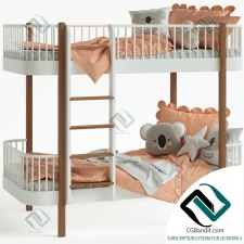 Детская кровать Children's bed Nubie Oliver Wood