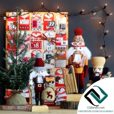 Декоративный набор Decor set Nutcrackers