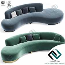 Диван Sofa Serpentine And Freeform Curve