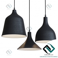 Подвесной светильник Hanging lamp Karman T Black