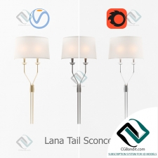 Бра Sconce Lana Tail Sconce, Circa ligting