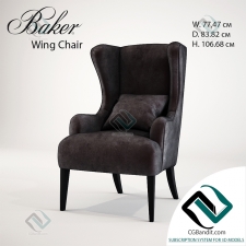 Кресло Baker Wing Chair 6928C