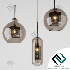 Подвесной светильник Hanging lamp CATCH AMBER