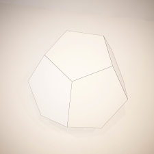 PENTAHEDRON SIDE TABLE