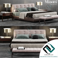 Кровать Bed Minotti Bedford