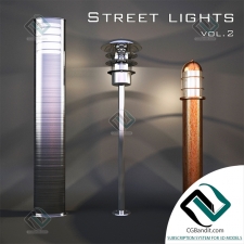 Уличное освещение Street lighting 02