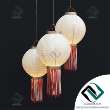 Подвесной Китайский фонарь Chinese lantern