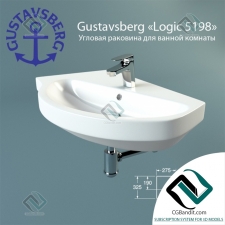 раковина washbasin Gustavsberg Logic
