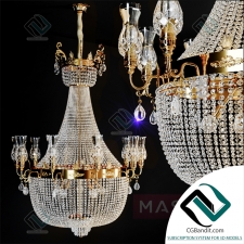 Подвесной светильник Hanging lamp Masiero IMPERO-DECO VE 827 PL10