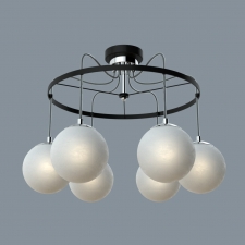 Подвесной светильник в стиле лофт Eurosvet 70069/6 Globe