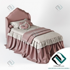 Кровать Bed Dolfi Blanche
