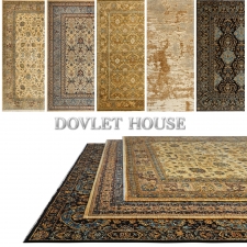 Ковры DOVLET HOUSE 5 штук (part 374)