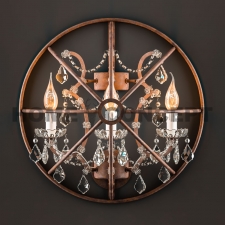 Бра Хрустальное с гироскопом, Gyro Crystal Sconce