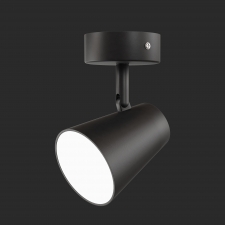 Светодиодный настенный светильник Elektrostandard DLR025 черный матовый