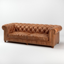 Трёхместный диван Вестминстер, набивка пером, Westminster Feather 3 Seater