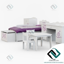 Детская мебель Children's furniture Orchid Violet 01