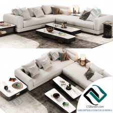 Диван Sofa Minotti Alexander Opcion A