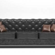Трёхместный классический диван