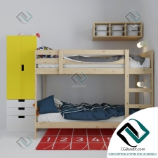 Детская кровать Children's bed IKEA Midal