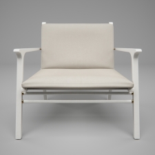 Stellar Works - Ren lounge chair white