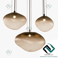 Подвесной светильник Hanging lamp HAUMEA AMORPH