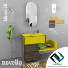 Novello Libera 3D comp мебель санузел