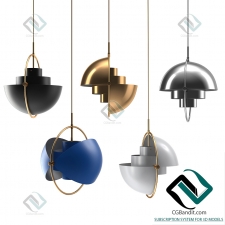 Подвесной светильник Hanging lamp Gubi Multi-Lite