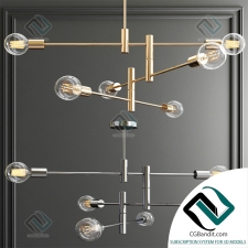 Подвесной светильник Six Light Fixture Chandelier