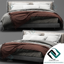 Кровать Bed Minotti Spencer 05