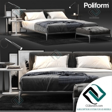 Кровать Bed Poliform Park