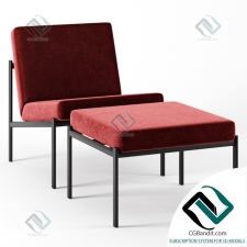 Кресло armchair Kiki Lounge Chair Artek