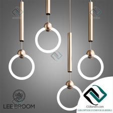 Подвесной светильник Hanging lamp Lee Broom Ring Light Brass